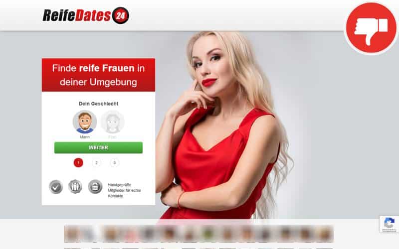 Testbericht ReifeDates24.com Abzocke