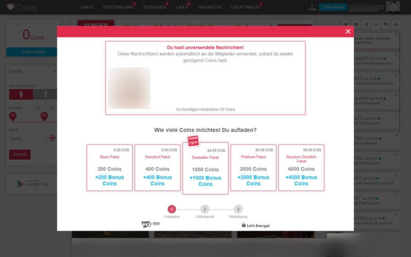 iDates.com Kosten