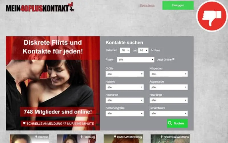 Mein40PlusKontakt.com Erfahrungen Abzocke