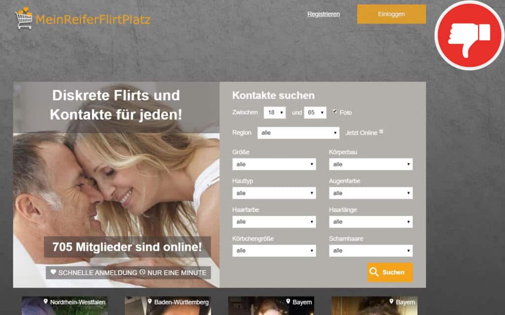 MeinReiferflirtPlatz.com Erfahrungen Abzocke