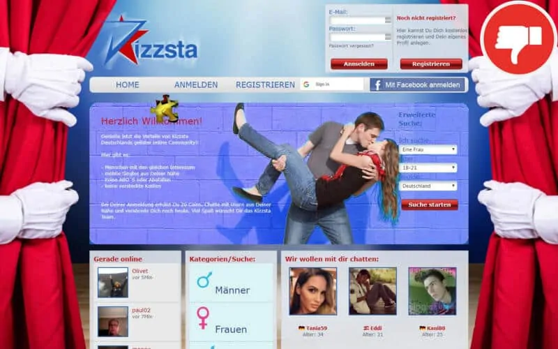 Kizzsta.com Erfahrungen Abzocke
