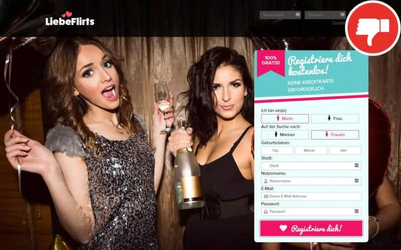 LiebeFlirts.com Erfahrungen Abzocke