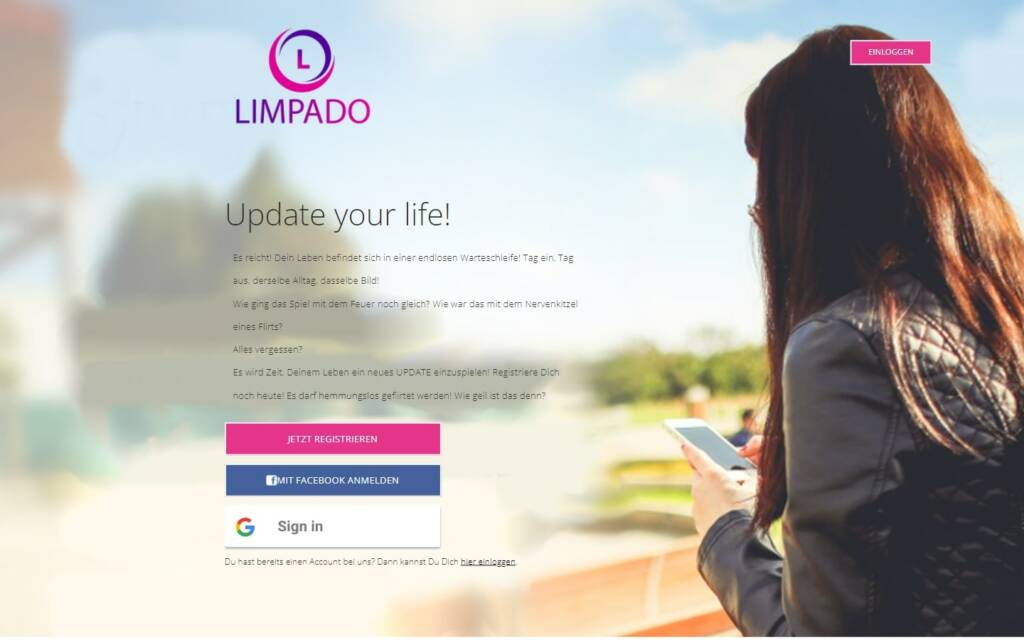 Limpado.com Startseite Testbericht