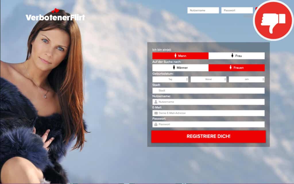 VerbotenerFlirt.com Erfahrungen Abzocke