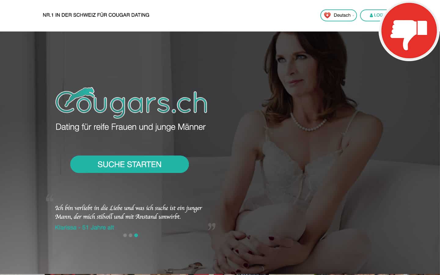 Cougars.ch Erfahrungen Abzocke