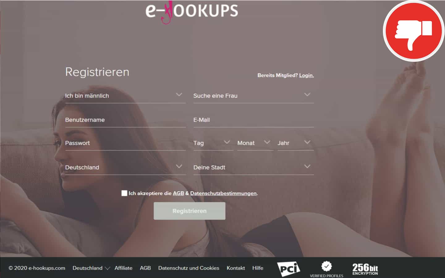 E-HookUps.com Erfahrungen Abzocke