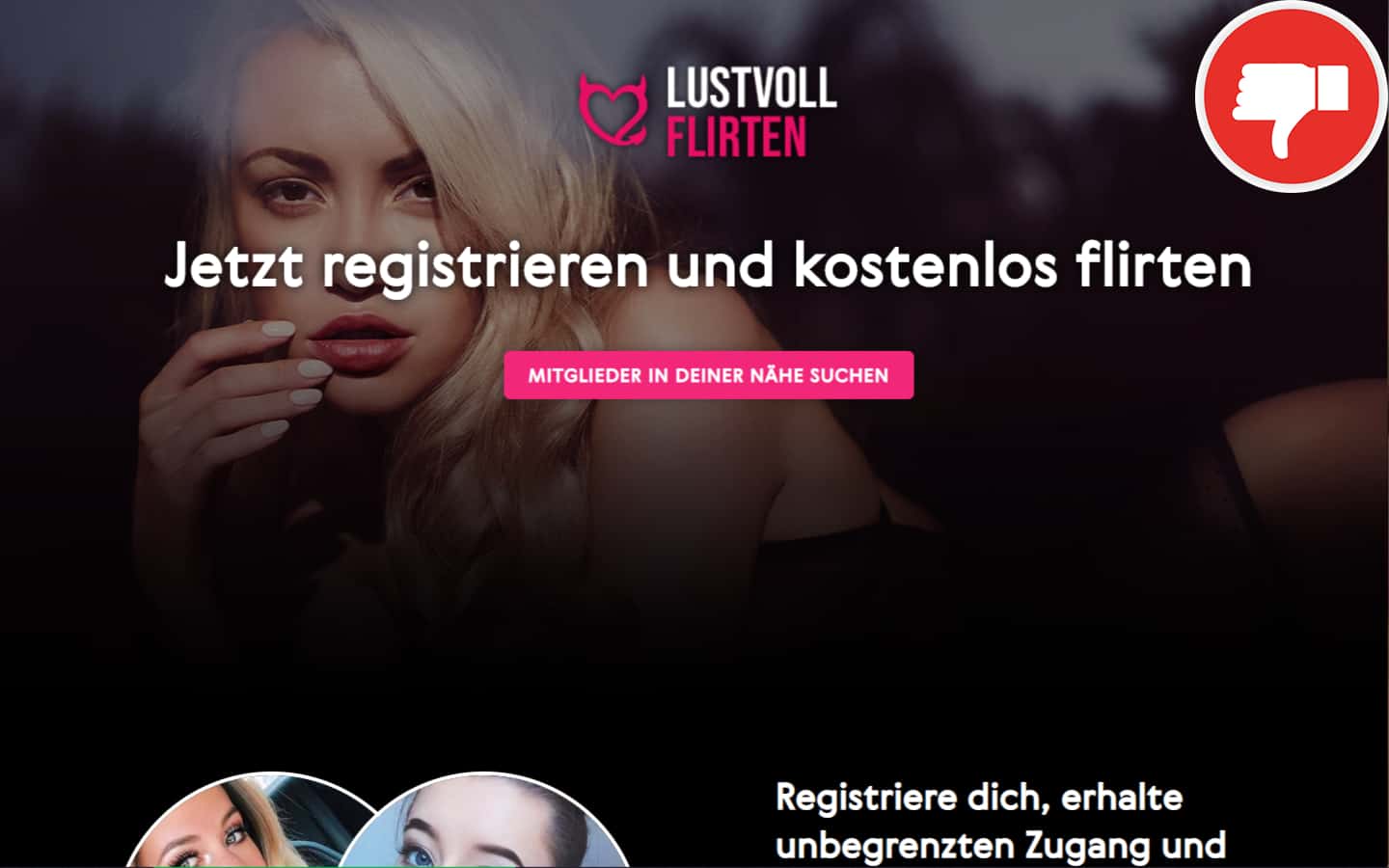 LustvollFlirten.com Erfahrungen Abzocke