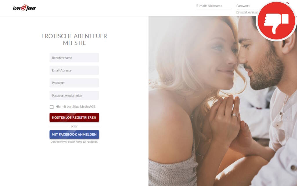Testbericht Love-Fever.de Abzocke