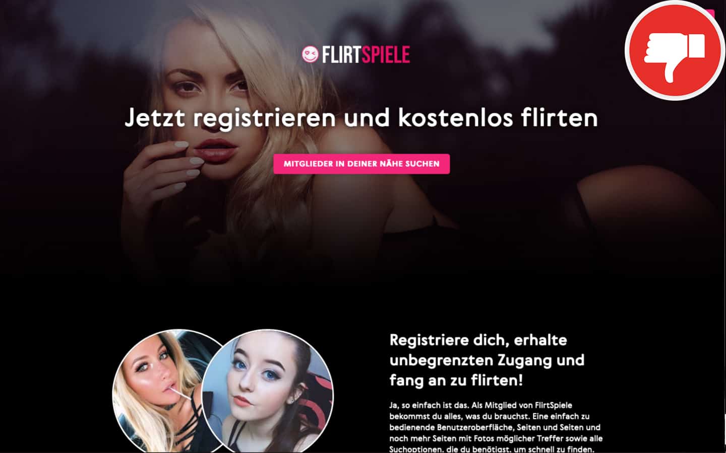 FlirtSpiele.com Erfahrungen Abzocke