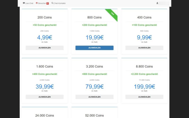 Flirty-Chat.eu Kosten