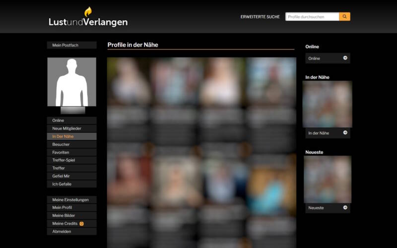 LustUndVerlangen.com Mitgliederbereich