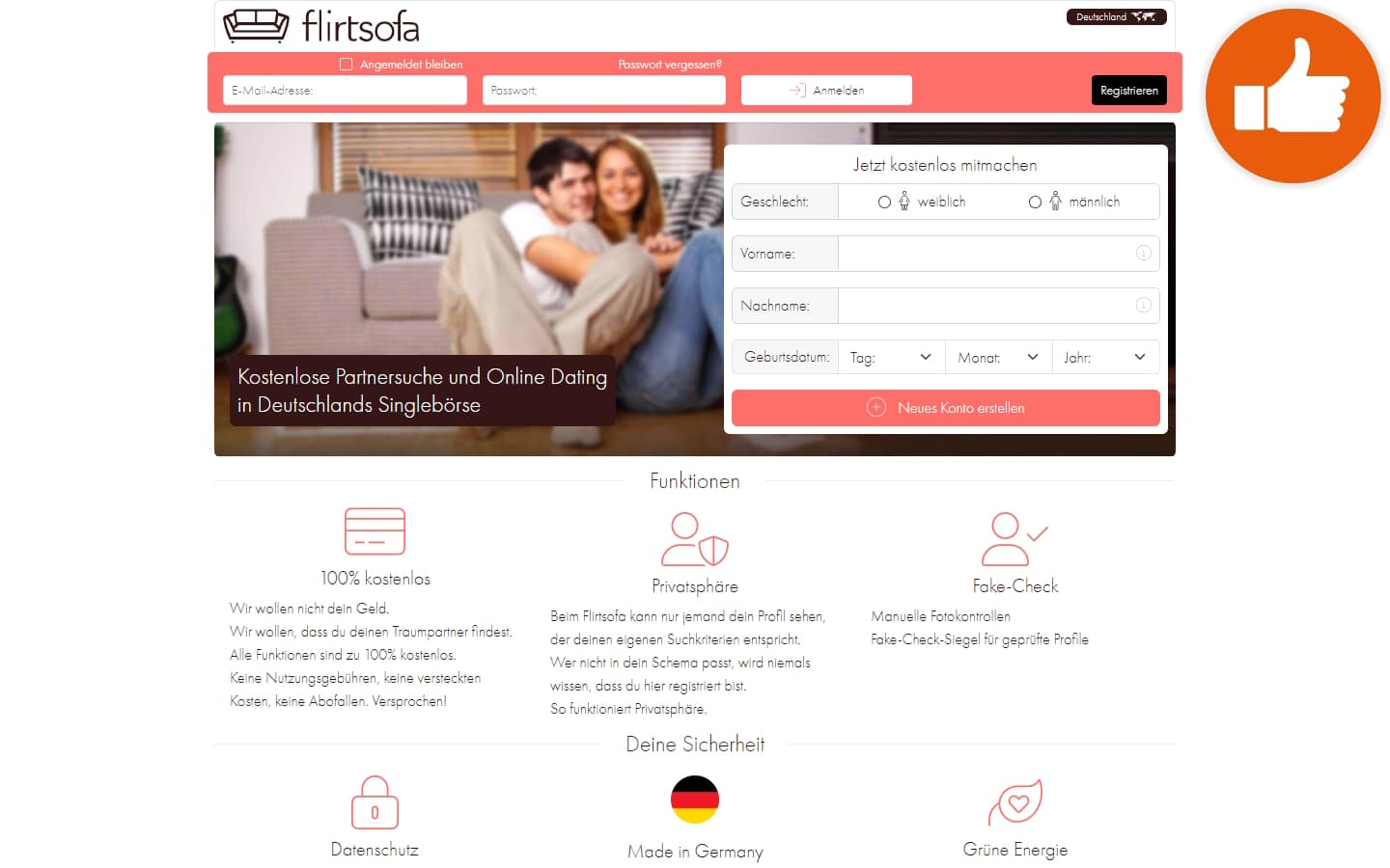 FlirtSofa.com Erfahrungen