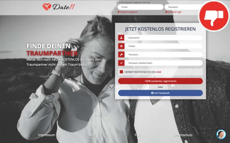 Testbericht Date11.de Abzocke