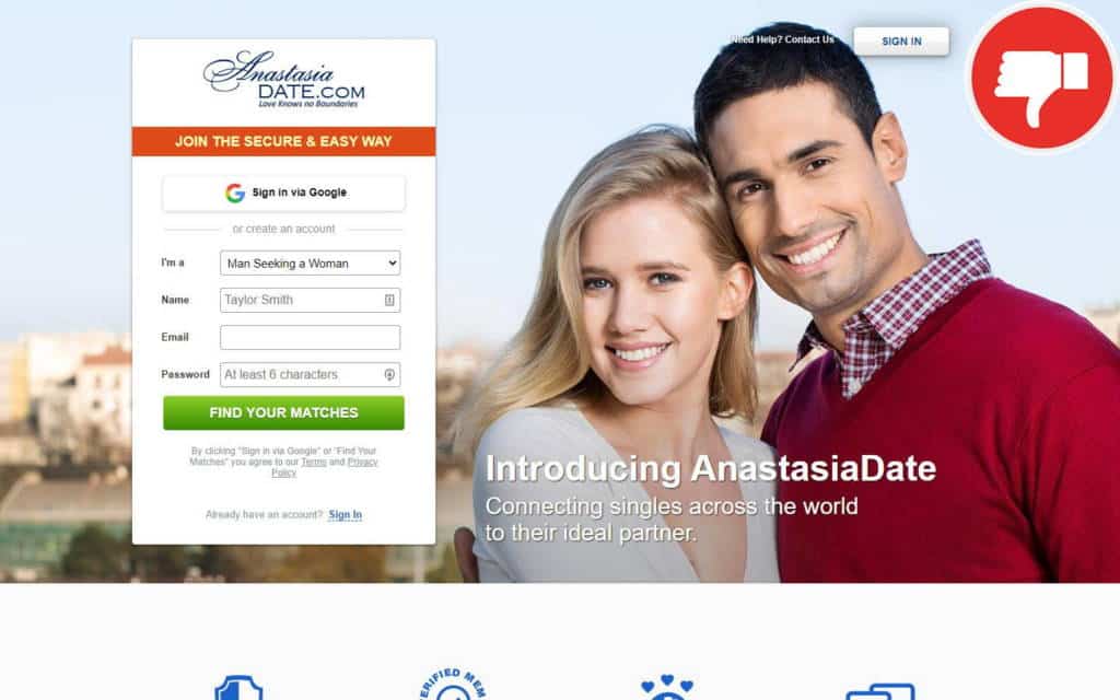 Testbericht AnastasiaDate.com Abzocke