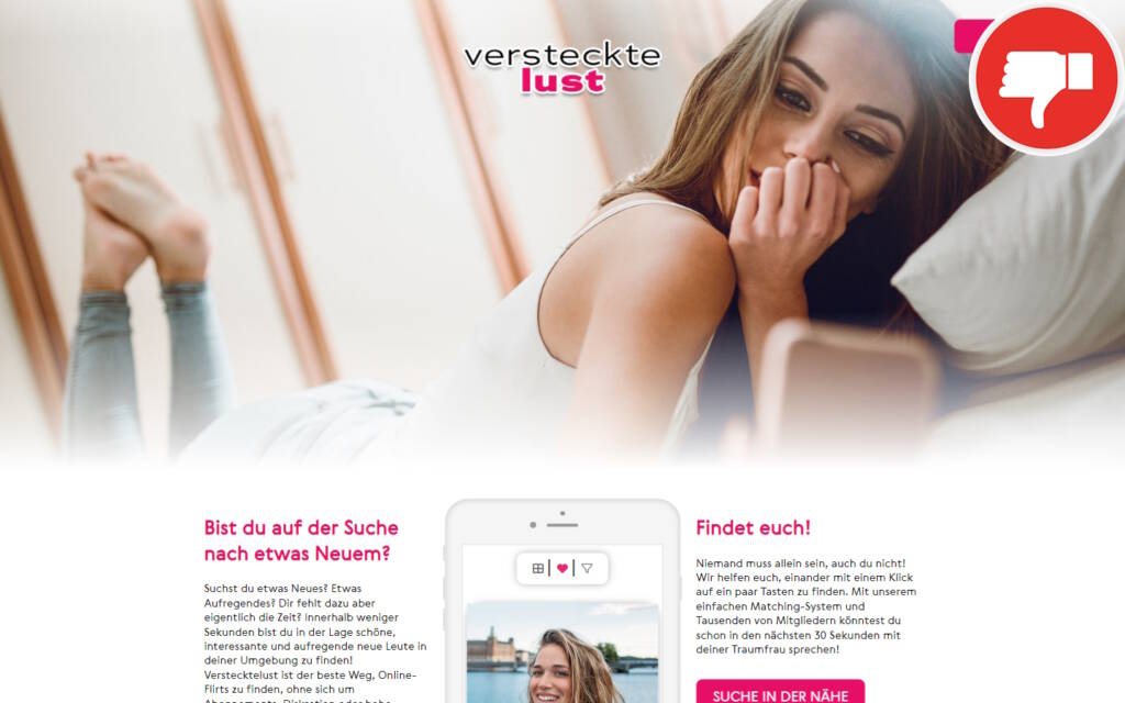 Testbericht VersteckteLust.com Abzocke