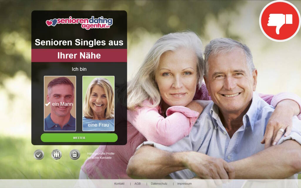 Testbericht SeniorenDatingAgentur.at Abzocke
