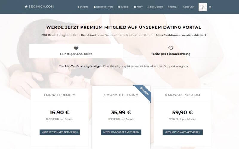 Sex-Mich.com Kosten