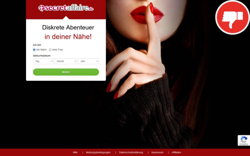 Testbericht SecretAffaire.de Abzocke