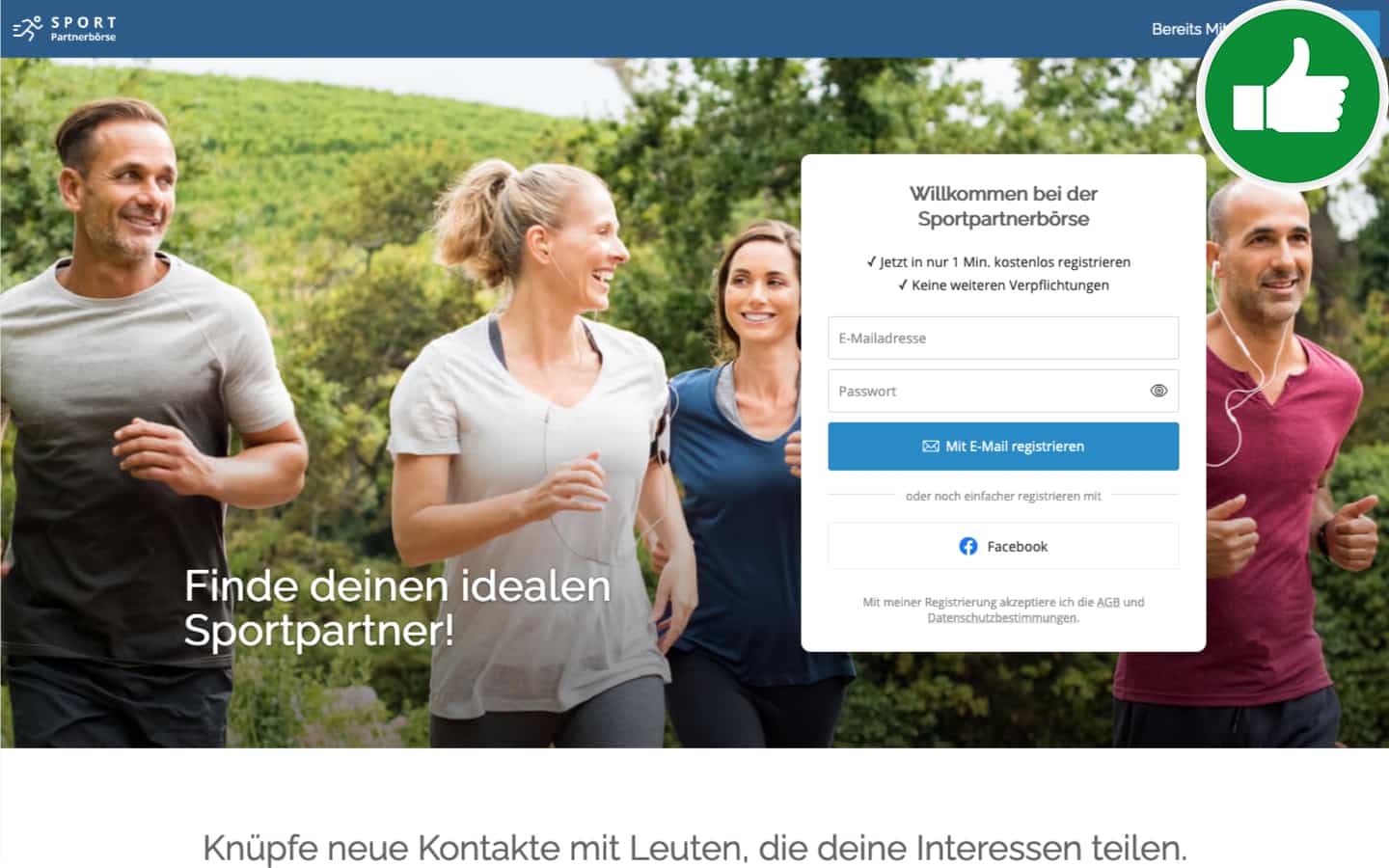 Testbericht SportPartnerBoerse.com Abzocke