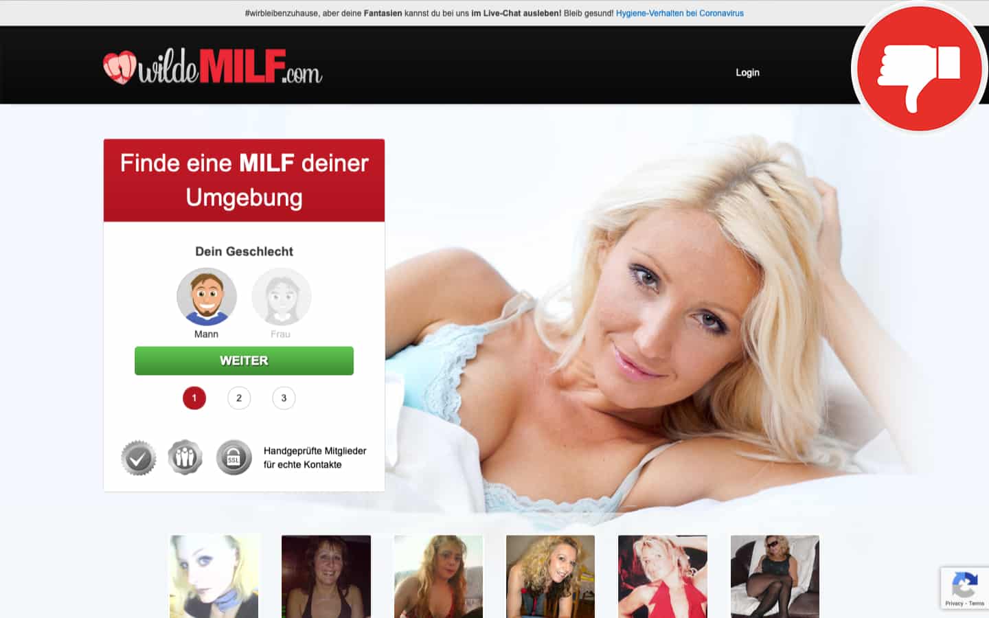 WildeMilf.com Erfahrungen Abzocke