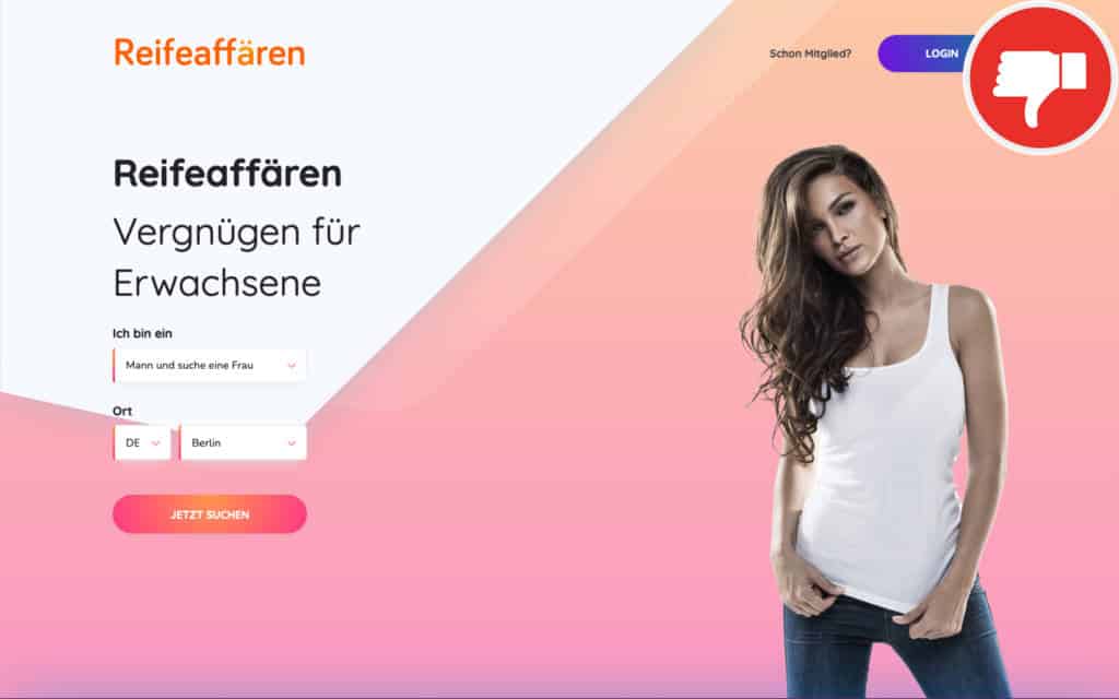 Testbericht ReifeAffären.de Abzocke