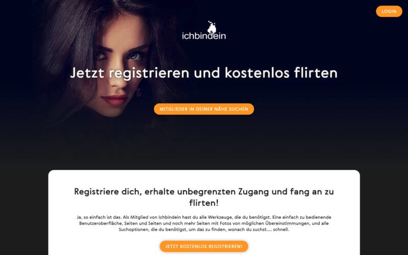 IchBinDein.com Startseitge