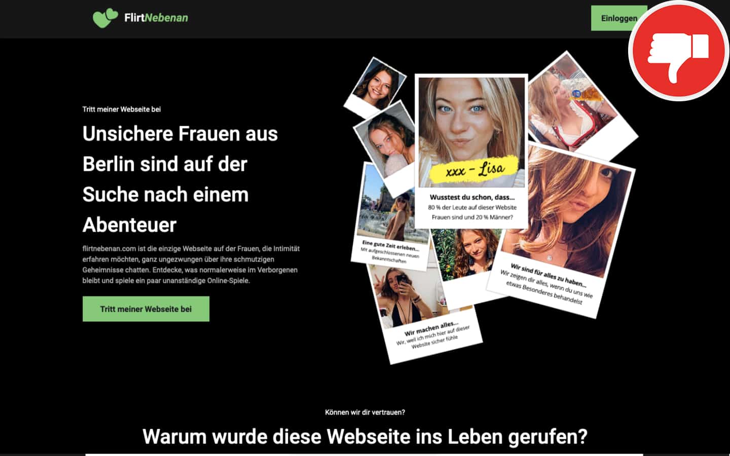 FlirtNebenan.com Erfahrungen Abzocke
