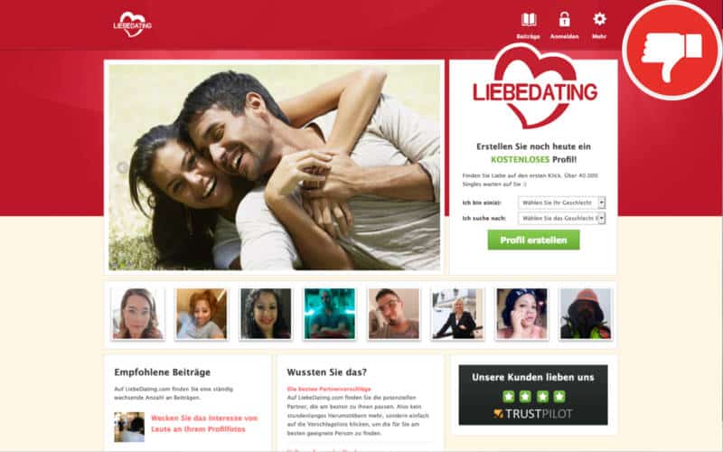 Testbericht LiebeDating.com Abzocke