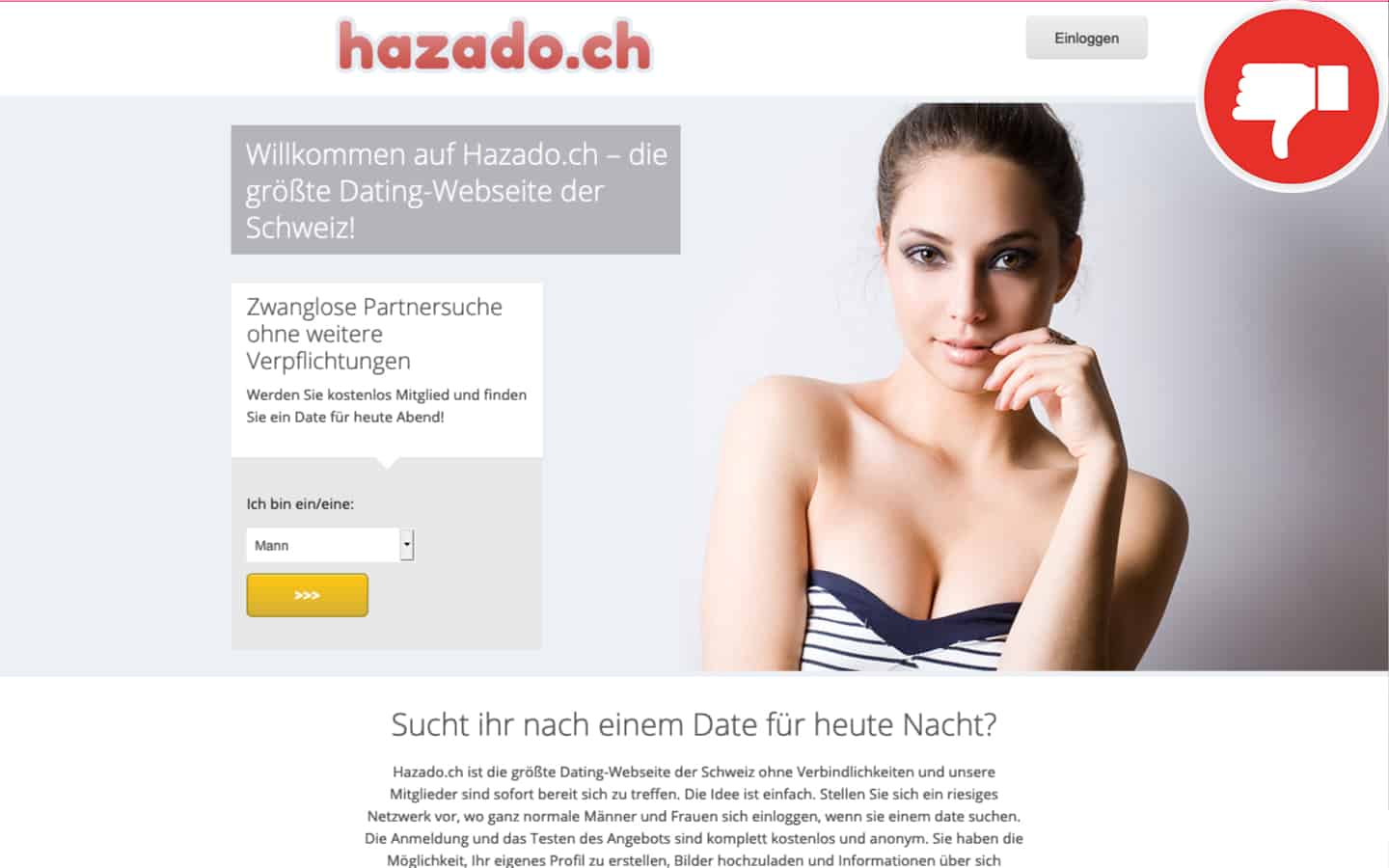 Hazado.ch Erfahrungen Abzocke