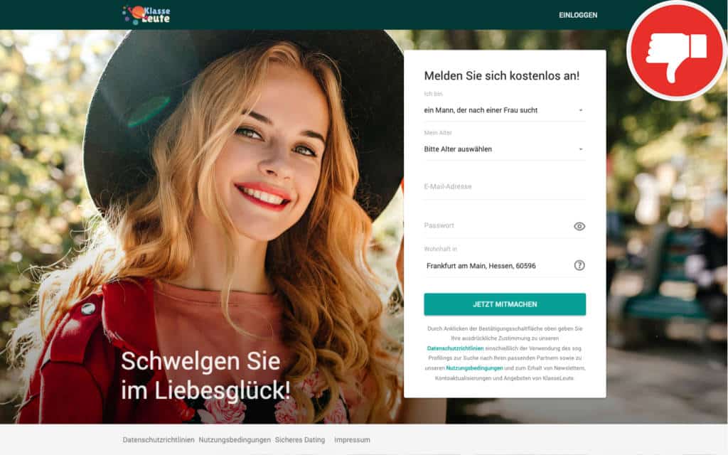 Testbericht KlassenLeute.de Abzocke