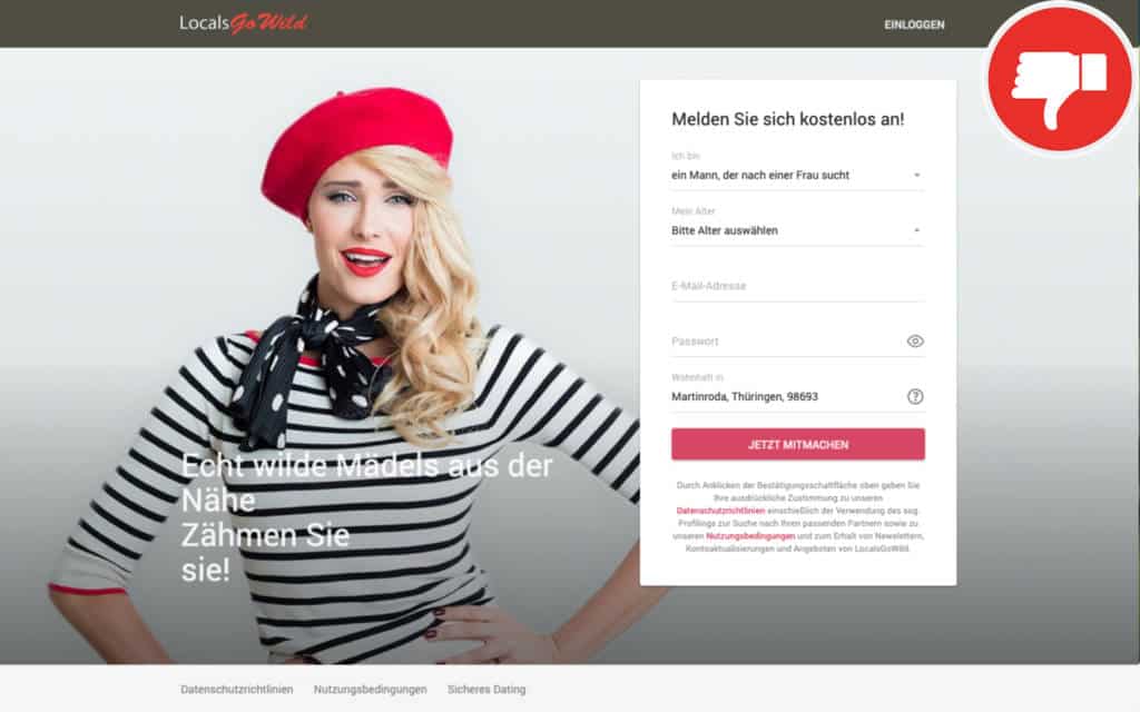 Testbericht LocalsGoWild.com Abzocke