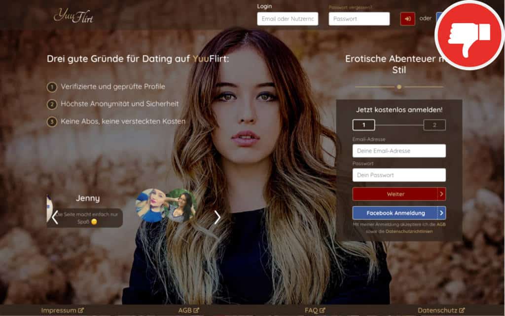 Testbericht YuuFlirt.net Abzocke