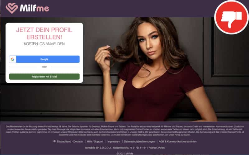 Testbericht MilfMe.com Abzocke