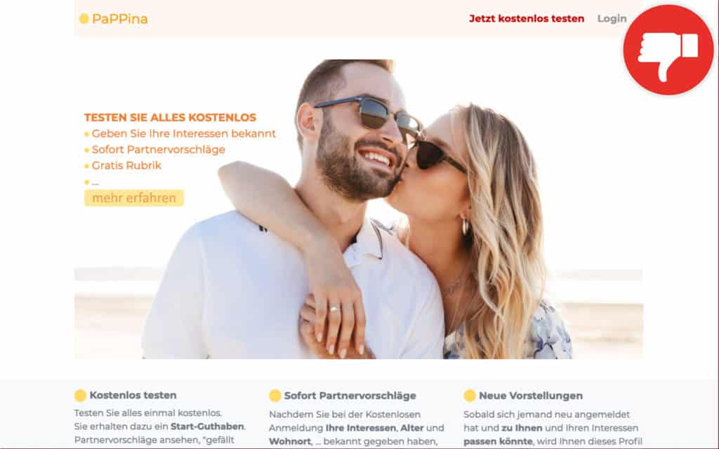Testbericht Pappina.com Abzocke