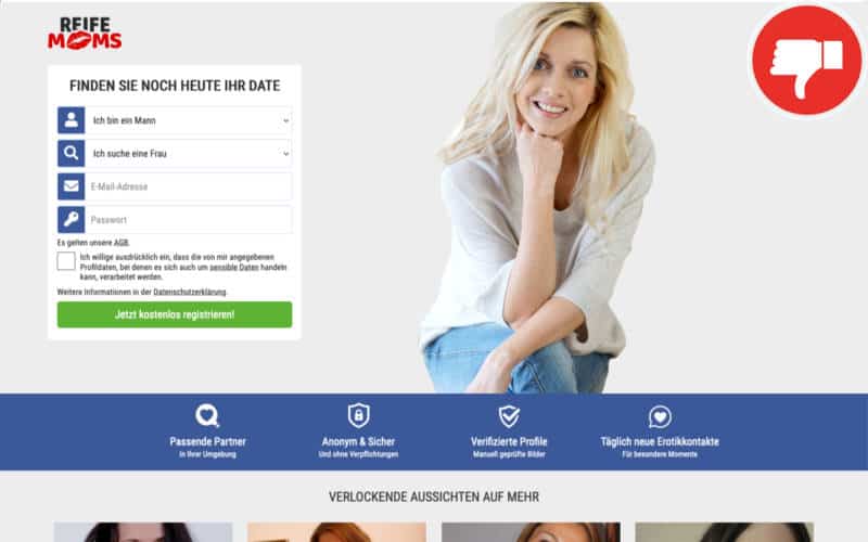 Testbericht ReifeMoms.de Abzocke