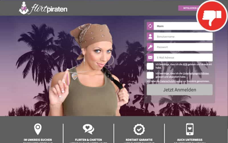 Testbericht FlirtPiraten.com Abzocke