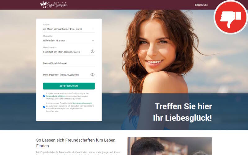 Testbericht EngelDerLiebe.de Abzocke