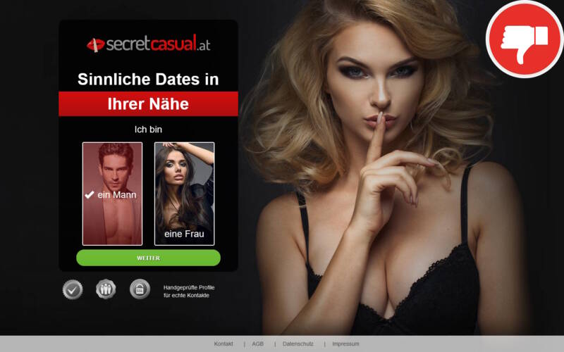 Testbericht SecretCasual.at Abzocke