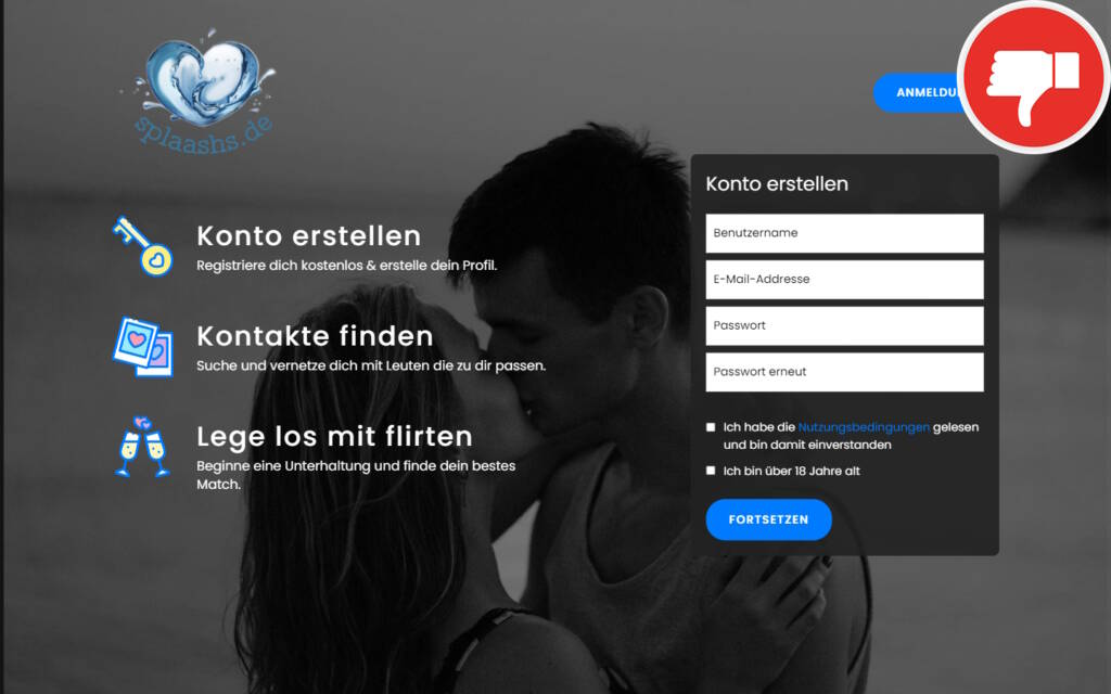 Testbericht Splaashs.de Abzocke