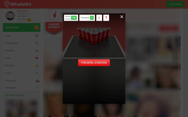 WhatsFlirt.com Besondere Funktion