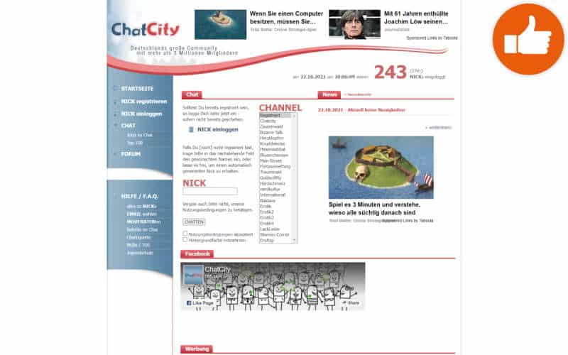 Testbericht ChatCity.de Kein Scam