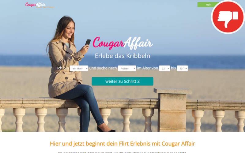 Testbericht Cougar-Affair.com Abzocke