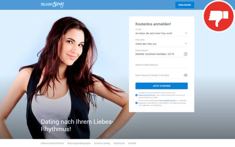 Testbericht DelightSexy.com Abzocke
