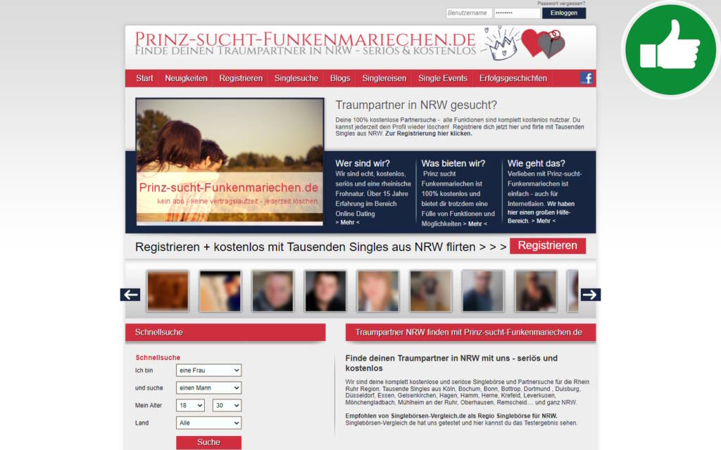 Testbericht Prinz-Sucht-Funkenmariechen.de Abzocke
