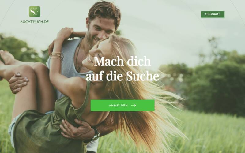 SuchtEuch.de Testbericht Startseite