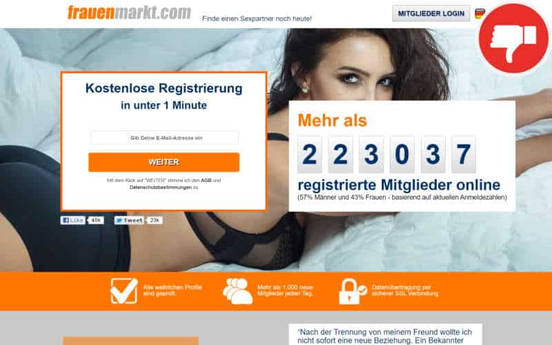 Testbericht FrauenMarkt.com Fake Chat Abo Abzocke