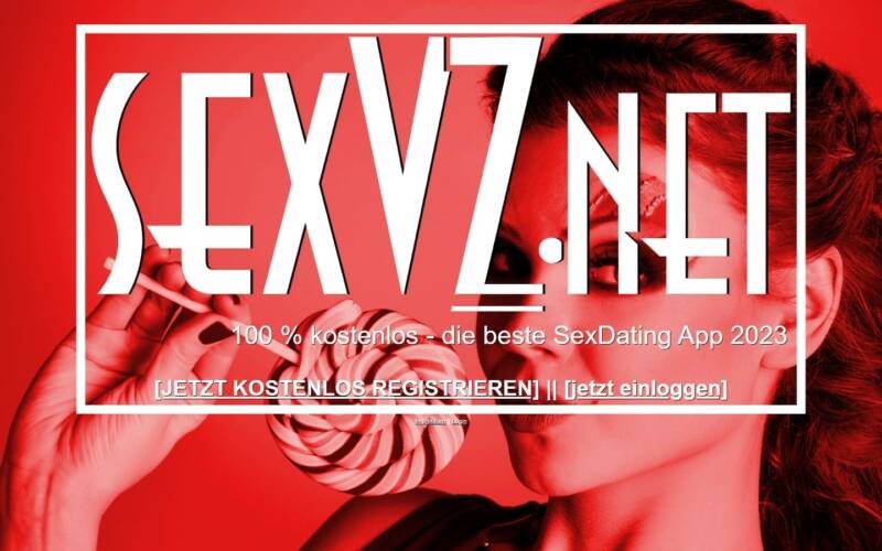 SexVZ.net Startseite Testbericht