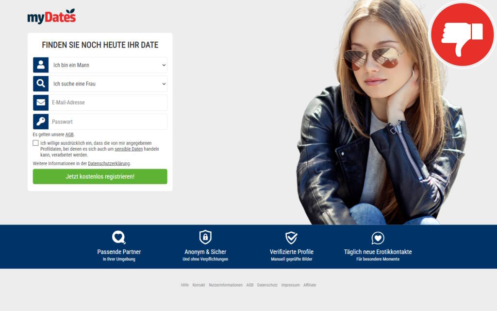 Testbericht My-Dates.de Abzocke