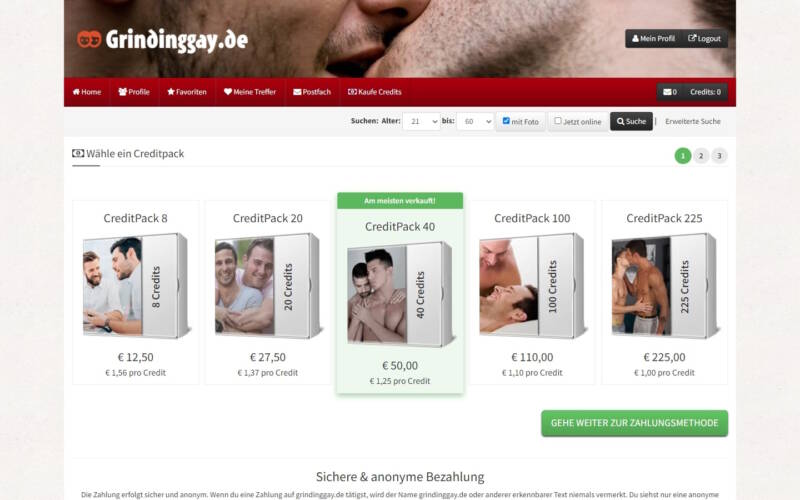 GrindingGay.de Kosten