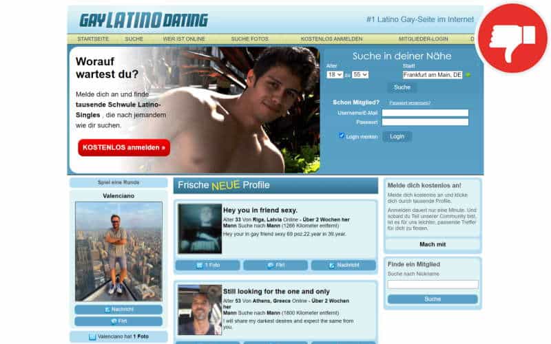 Testbericht GayLatinoDating.com Abo-Abzocke